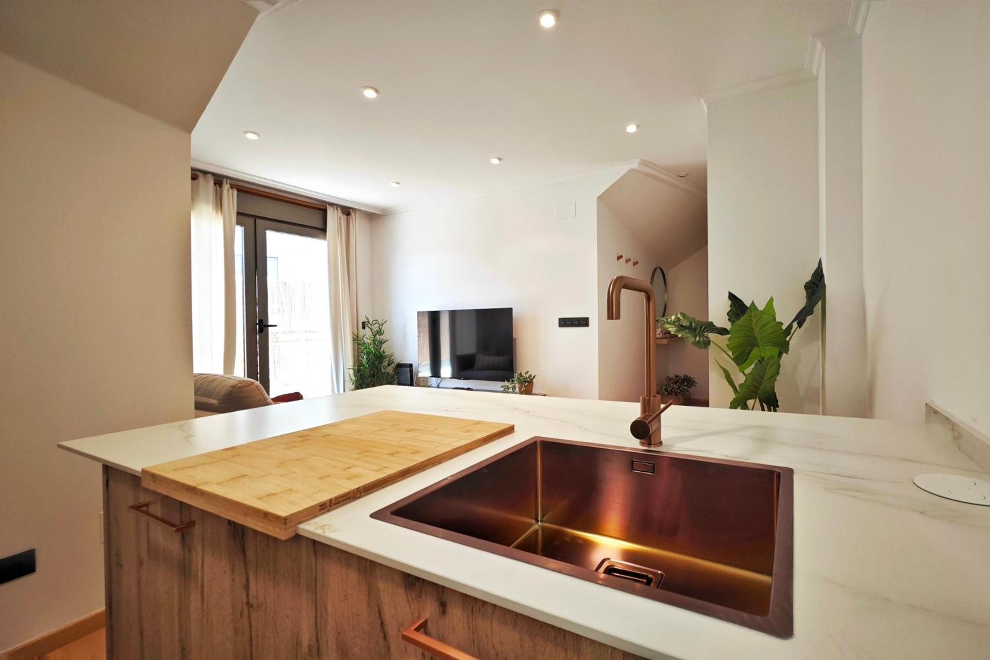 Apartament Desconectaengalicia Atico Castelao 50M Silgar Sanxenxo Zewnętrze zdjęcie