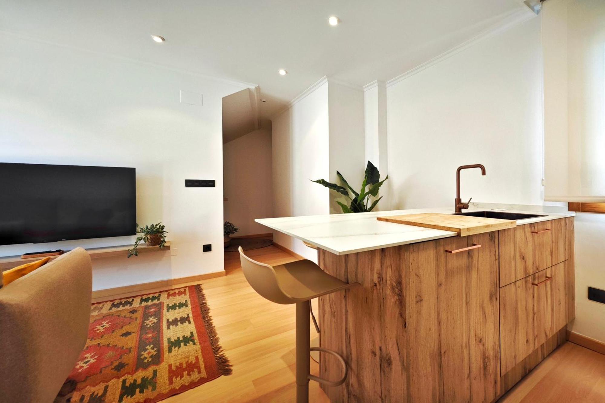 Apartament Desconectaengalicia Atico Castelao 50M Silgar Sanxenxo Zewnętrze zdjęcie